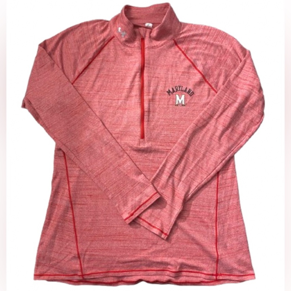 RESERVED AO Under Armour Women's NCAA Maryland Terrapins UMD Terps Pullover L - Picture 3 of 9